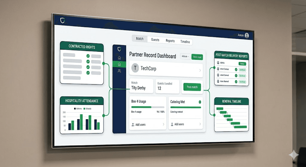 Hospitality connected to commercial CRM records in wehave platform