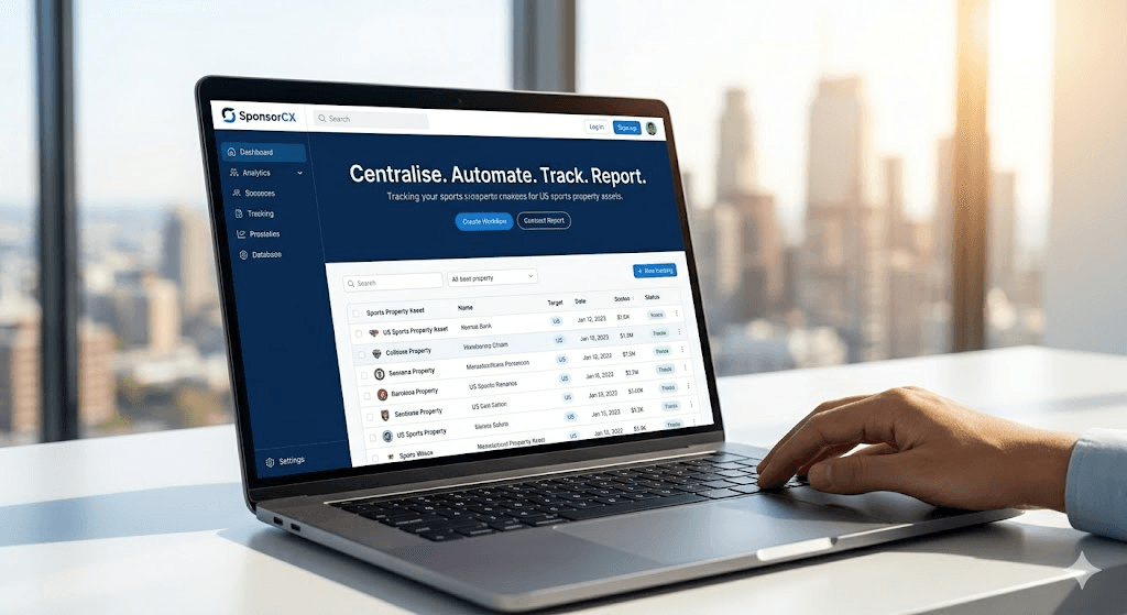 SponsorCX sponsorship management platform