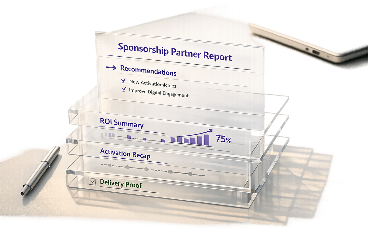How to Create a Sponsorship Partner Report That Wins Renewals (Free Template)